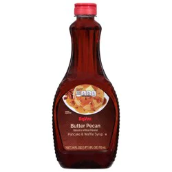 Hy-vee Butter Pecan Flavored Pancake & Waffle Syrup