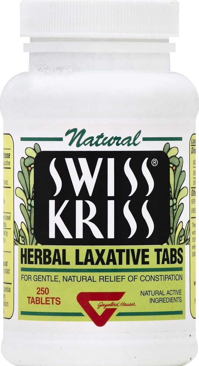 slide 1 of 1, Swiss Kriss Herbal Laxative 250 ea, 250 ct