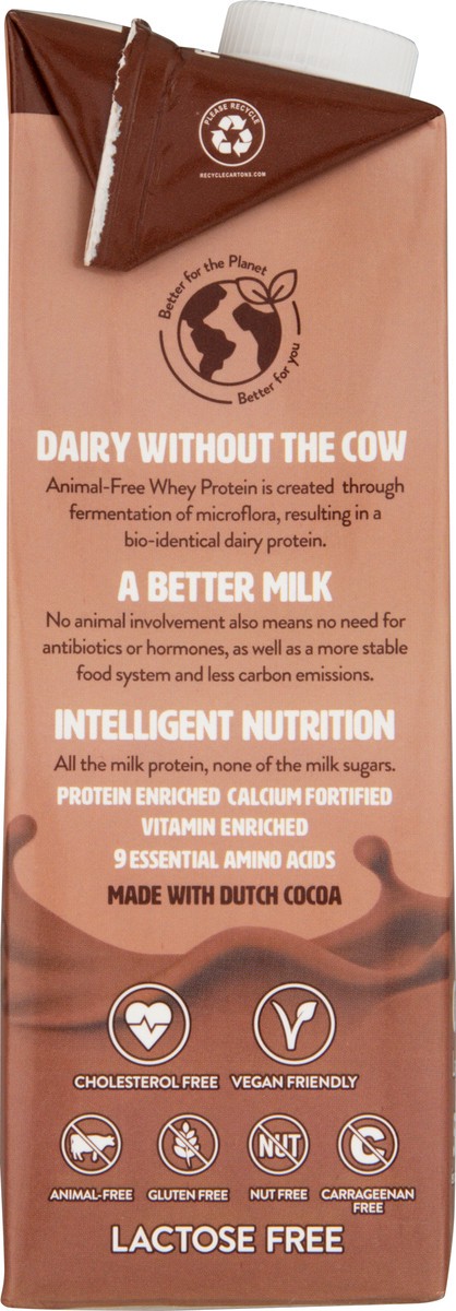 slide 13 of 13, Strive Freemilk Animal-Free Chocolate Milk 32 fl oz, 32 oz