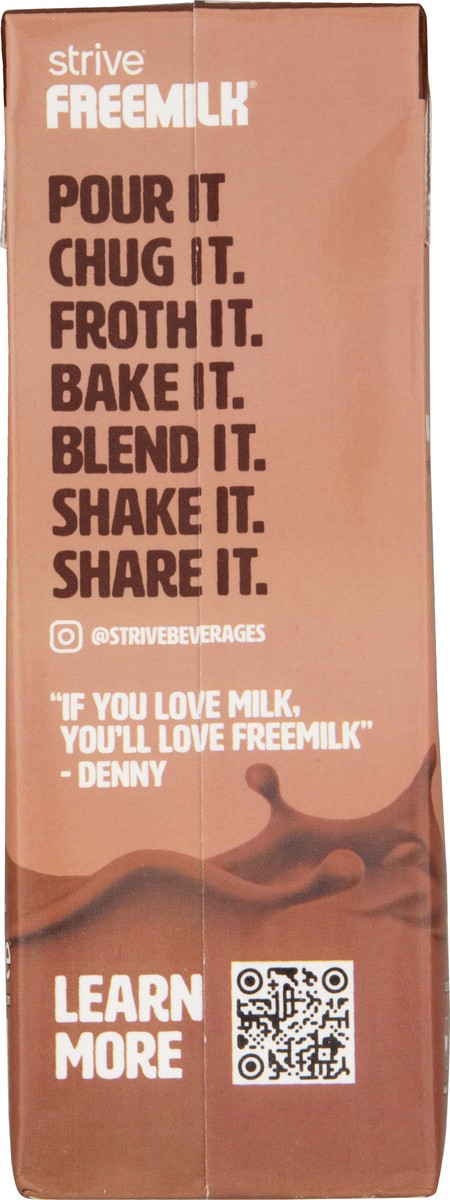 slide 10 of 13, Strive Freemilk Animal-Free Chocolate Milk 32 fl oz, 32 oz