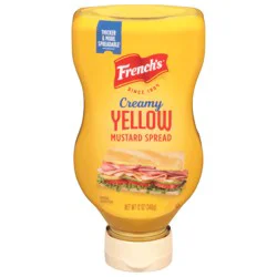 French's Creamy Yellow Mustard Spread, 12.0 oz