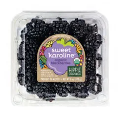 Hippie Organics Sweet Karoline Blackberries