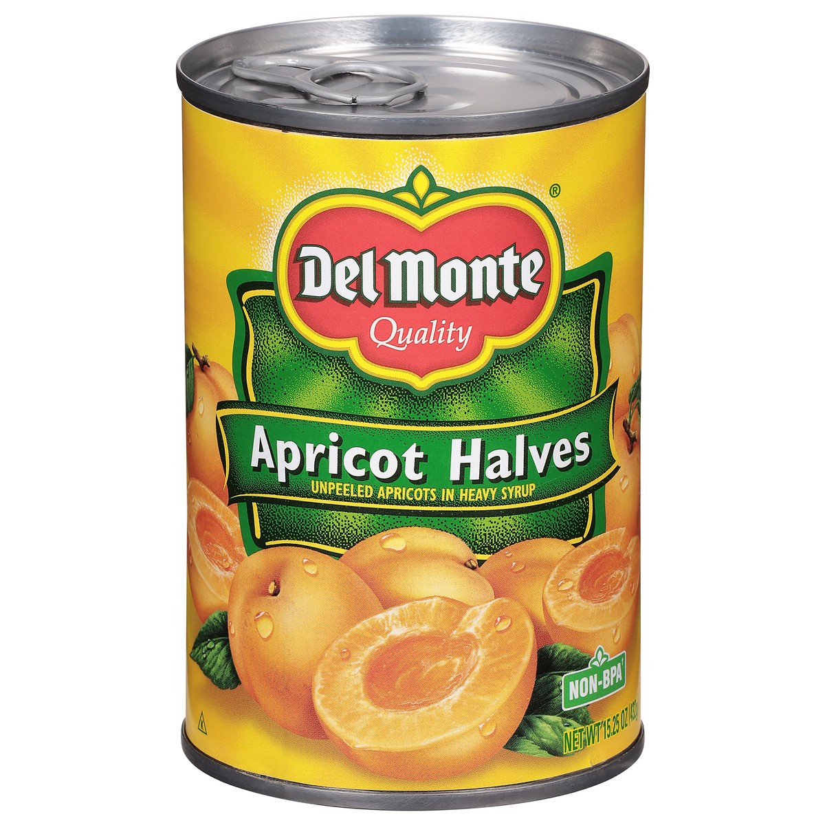 slide 1 of 9, Del Monte Apricot Halves, 15.25 oz