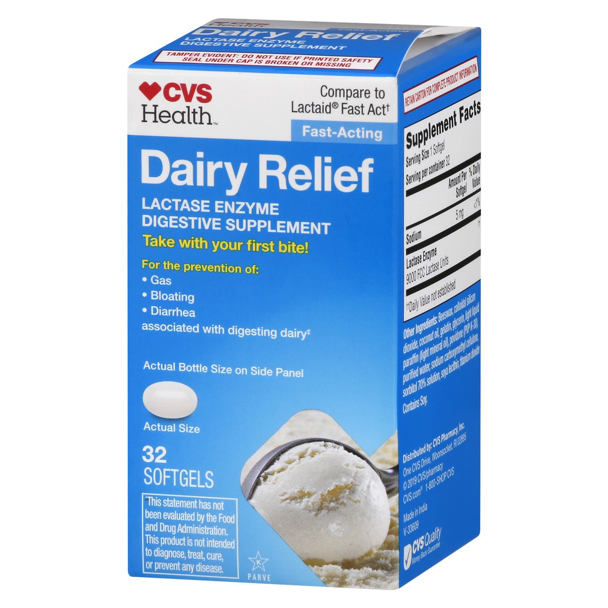 slide 10 of 13, CVS Health Dry Rlf Sftgls, 1 ct