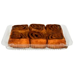 Bakery Plain Sticky Buns - 6 ct