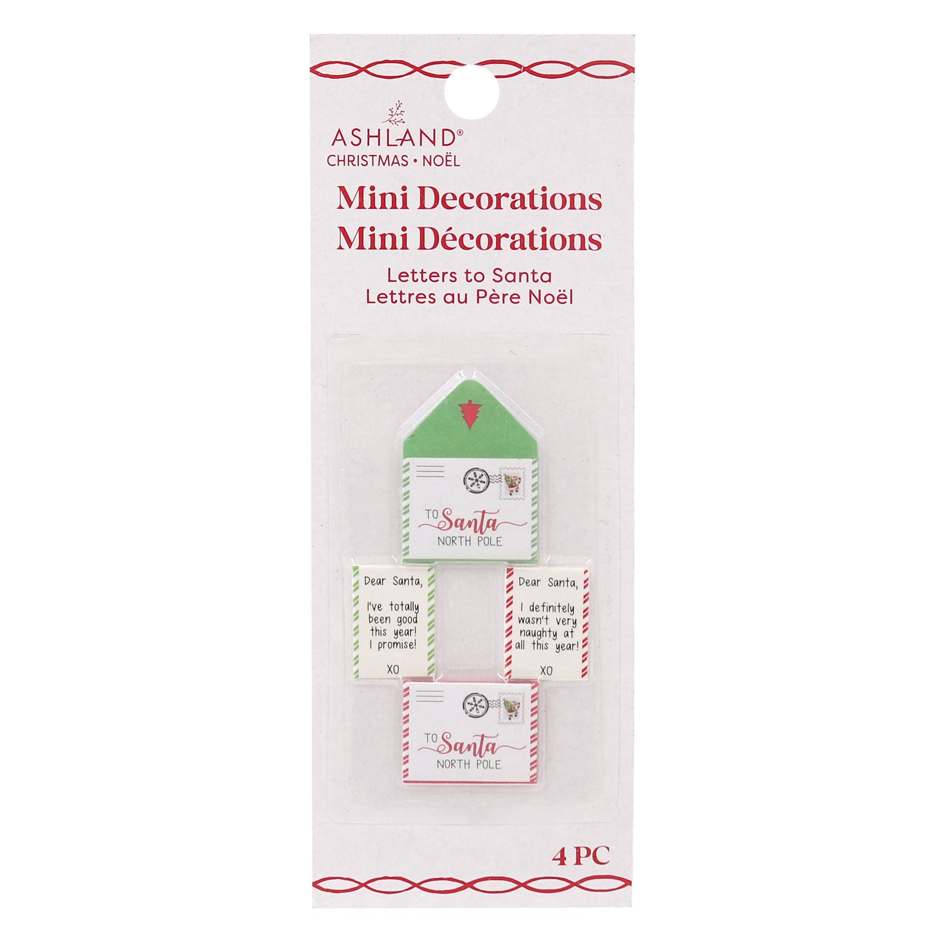 slide 2 of 3, Mini Letters To Santa Decorations By Ashland, null