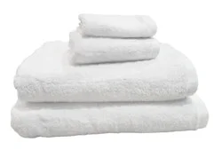 HD Designs Antimicrobial Bath Towel - White