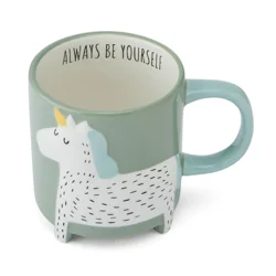 Pfaltzgraff Mug Figural Unicorn Be Yourself 16 oz