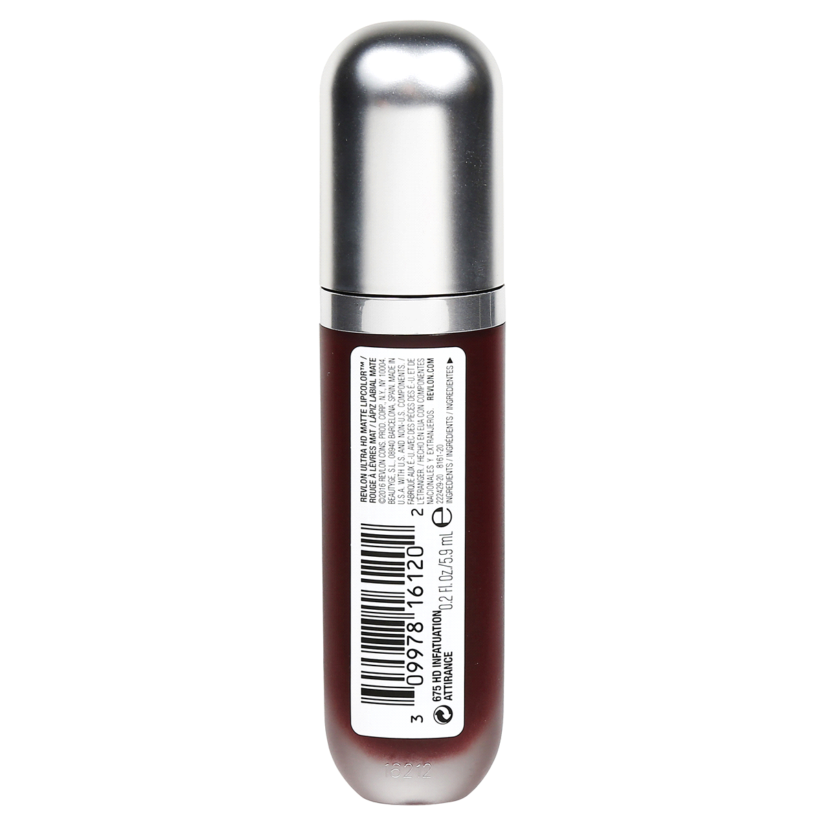 slide 3 of 3, Revlon Ultra HD Matte LipColor - 675 HD Infatuation, 2 fl oz