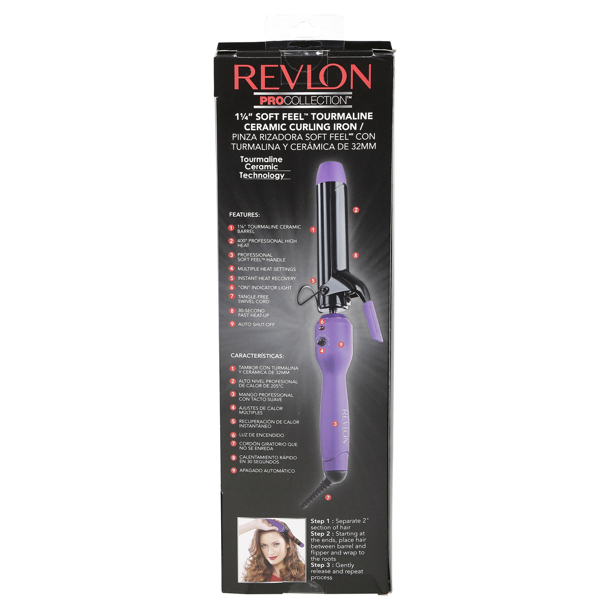 slide 6 of 7, Revlon Curling Iron 1 ea, 1 ct