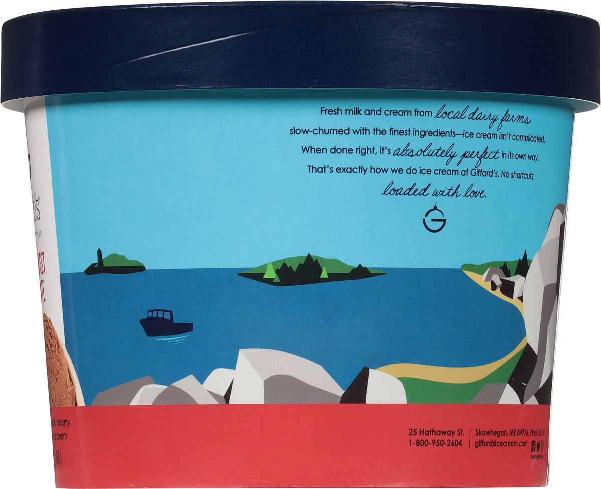 slide 12 of 14, Gifford's World's Best Chocolate Ice Cream 0.5 gal, 1/2 gal