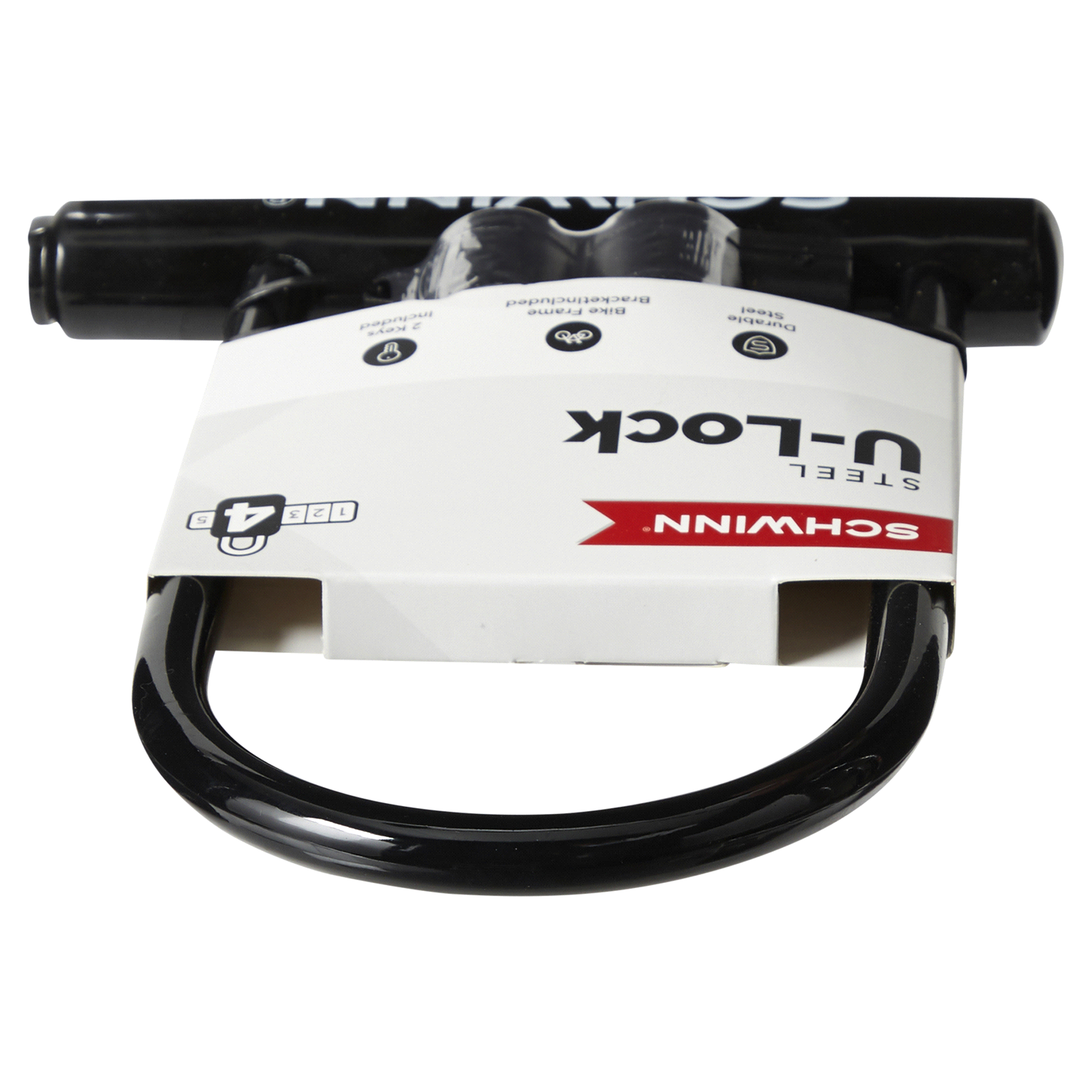 slide 5 of 5, Schwinn Key U-Lock 1 ea, 1 ct