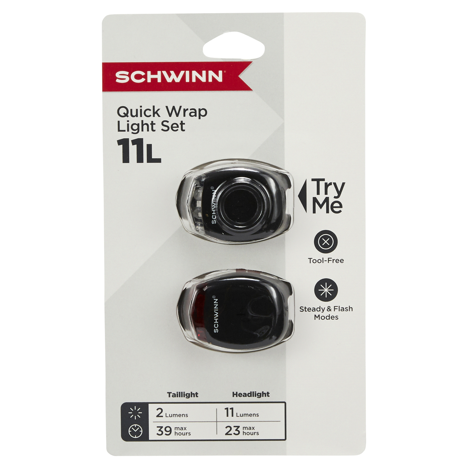 slide 1 of 2, Schwinn Light Set 1 ea, 1 ct