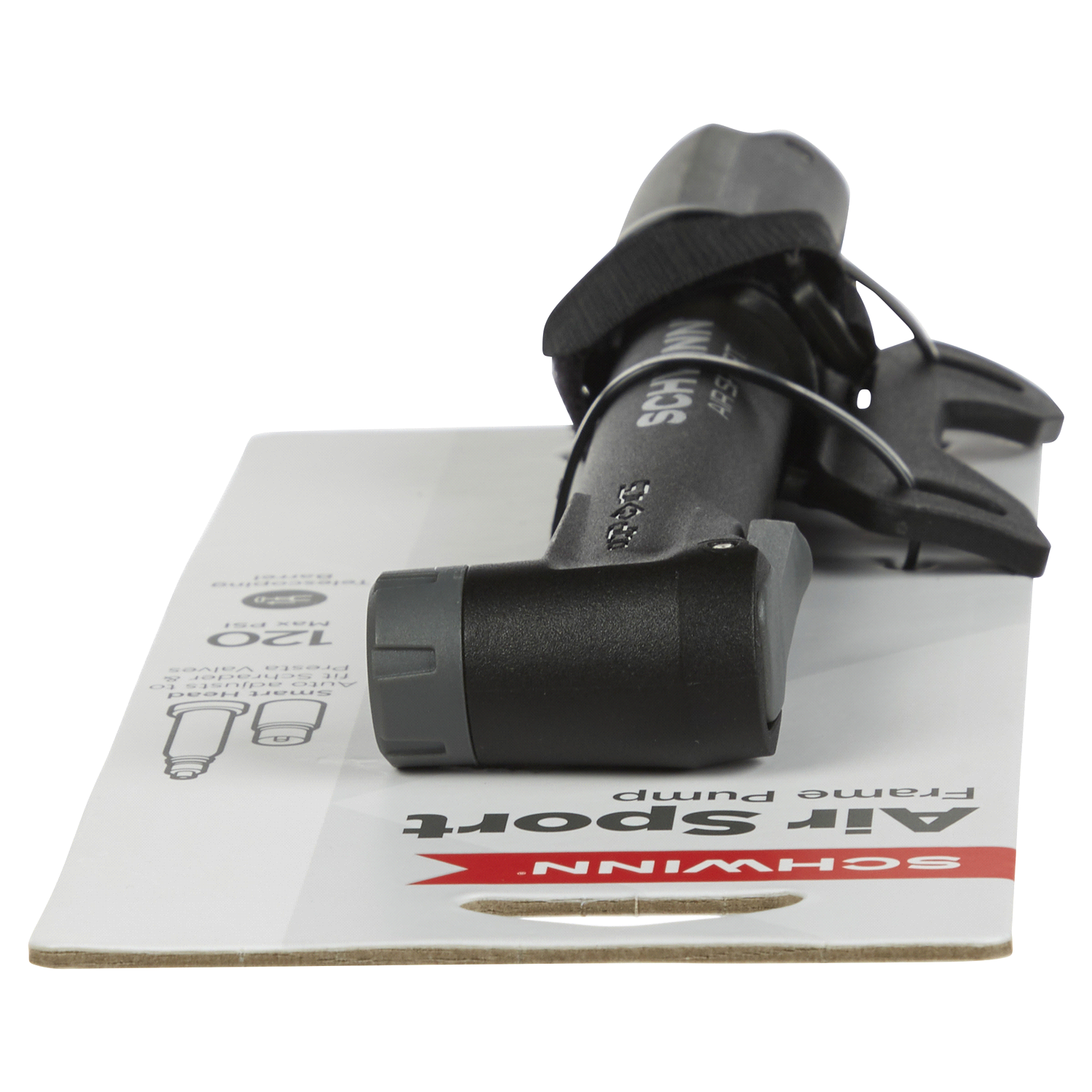 slide 5 of 5, Schwinn Air Sport Frame Pump, 1 ct