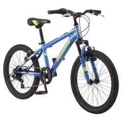 Mongoose Inertia 20" Boys Mountain Bike, Blue