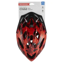 Schwinn Thrasher Camo Kids' Helmet - Red