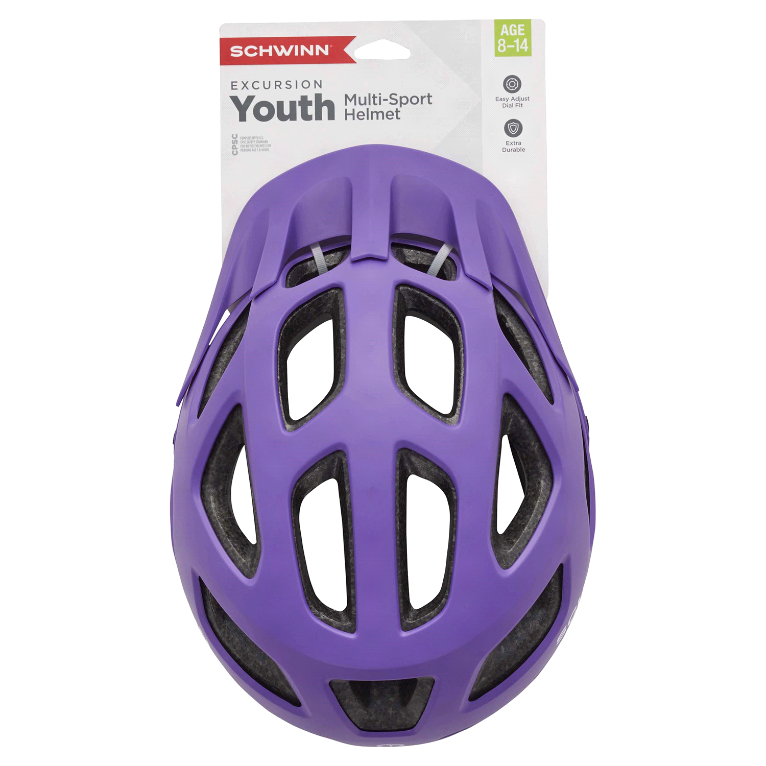 slide 3 of 4, Schwinn Excursion Youth Helmet, 1 ct