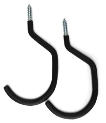 Schwinn Basic Bike Hooks - Black