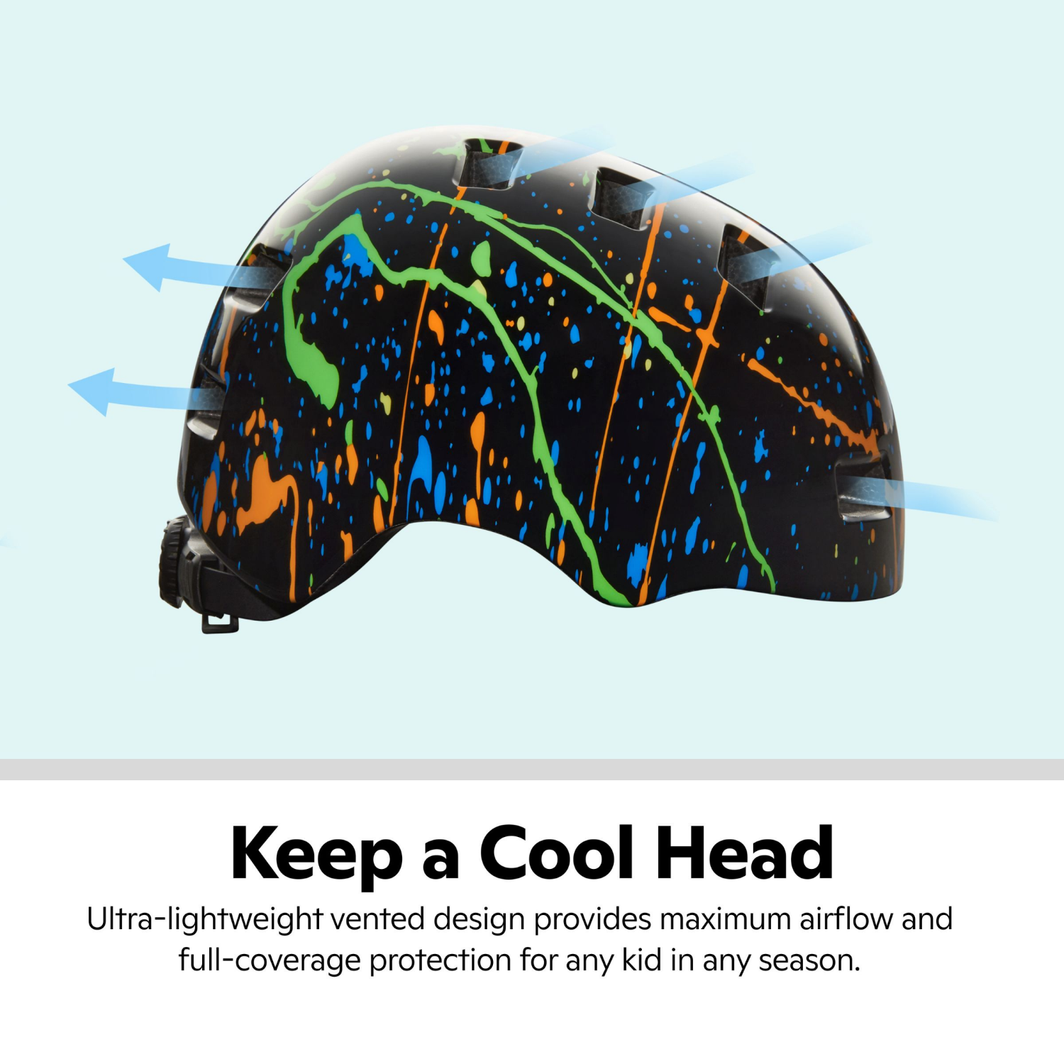 slide 3 of 6, Schwinn Next Gen Burst Youth Bike Helmet - Black, 1 ct