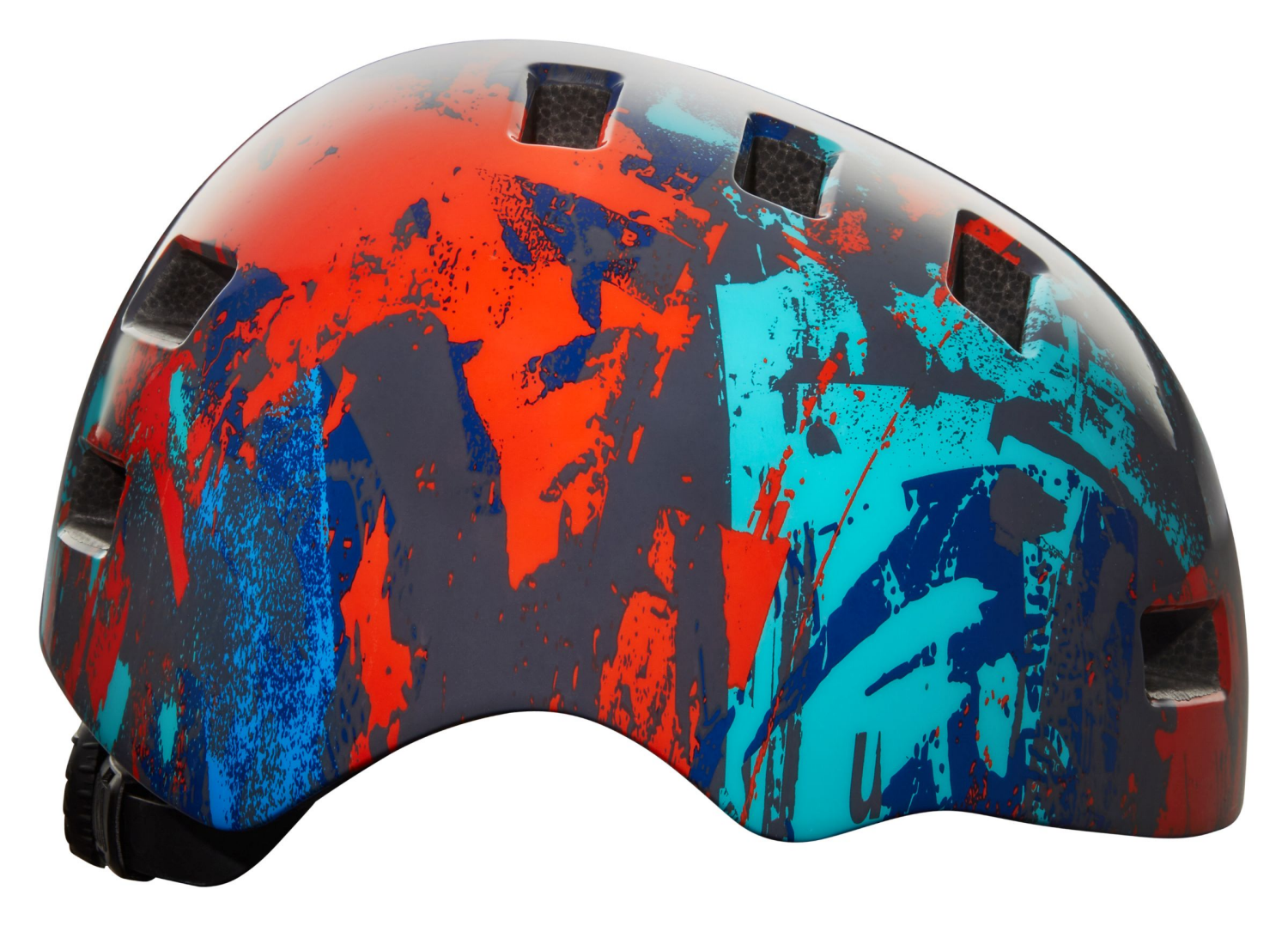 slide 2 of 5, Schwinn Scwinnh Sunburst Child's Helmet Orange/blue/black, 1 ct