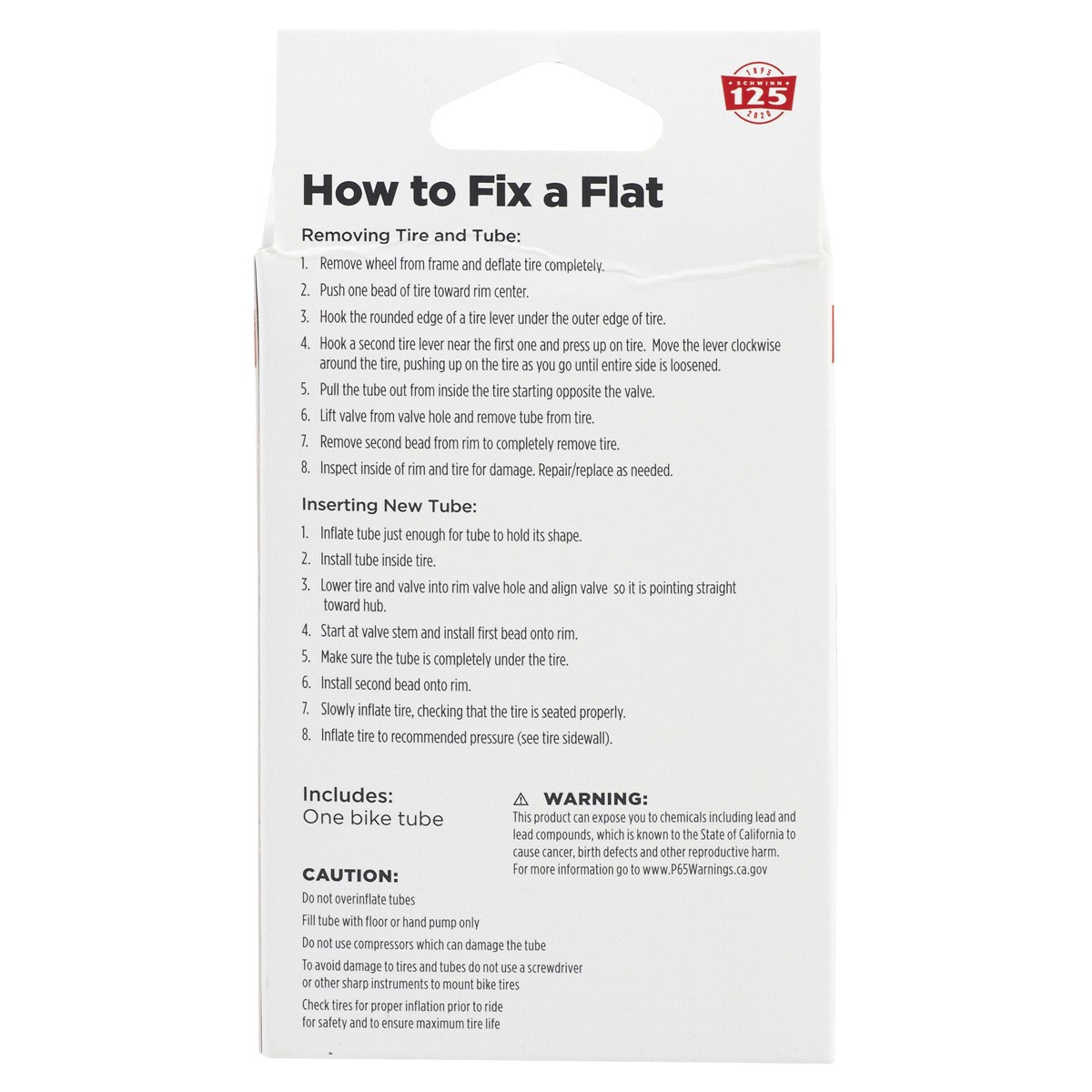 slide 2 of 2, Schwinn Basic Tube 1 ea, 1 ct