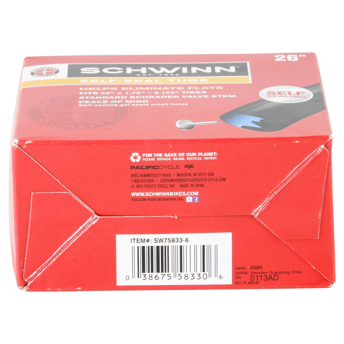 slide 3 of 3, Schwinn Tube 1 ea, 1 ct