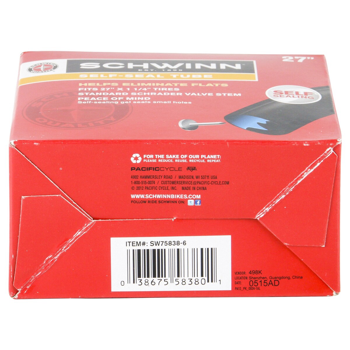 slide 3 of 3, Schwinn Tube 1 ea, 1 ct