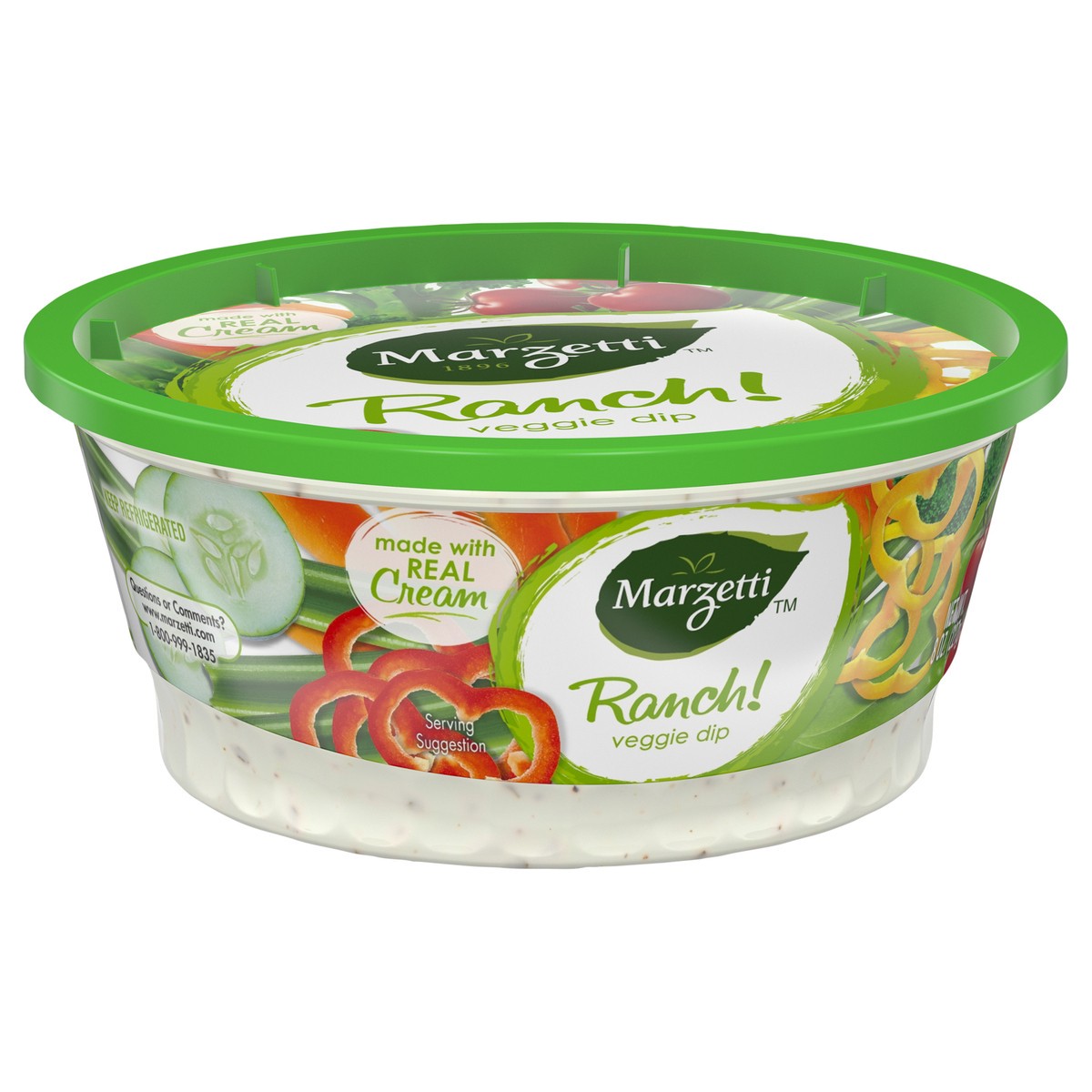 slide 4 of 9, Marzetti Ranch Veggie Dip, 8 oz