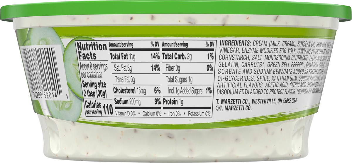 slide 9 of 9, Marzetti Ranch Veggie Dip, 8 oz