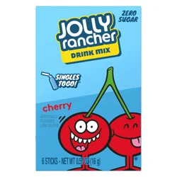 Jolly Rancher Singles to Go! Cherry Drink Mix - 6 ct