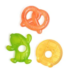 Itzy Ritzy Cutie Coolers 3pk Teether Set - Food Theme