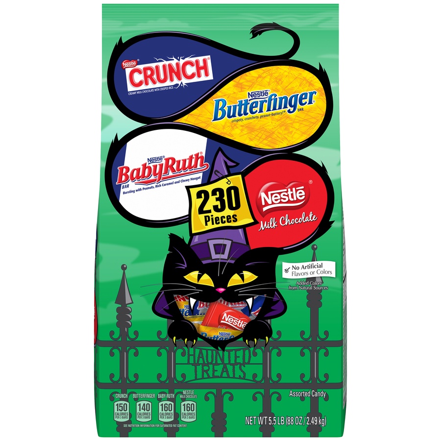 slide 1 of 1, Nestlé Assorted Halloween Chocolate Candy Bars, 88 oz