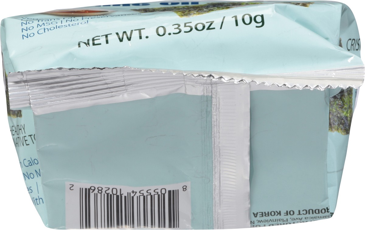 slide 6 of 13, Sea Crunchy Sea Salt & Sesame Oil Seaweed Snacks 0.35 oz, 0.35 oz