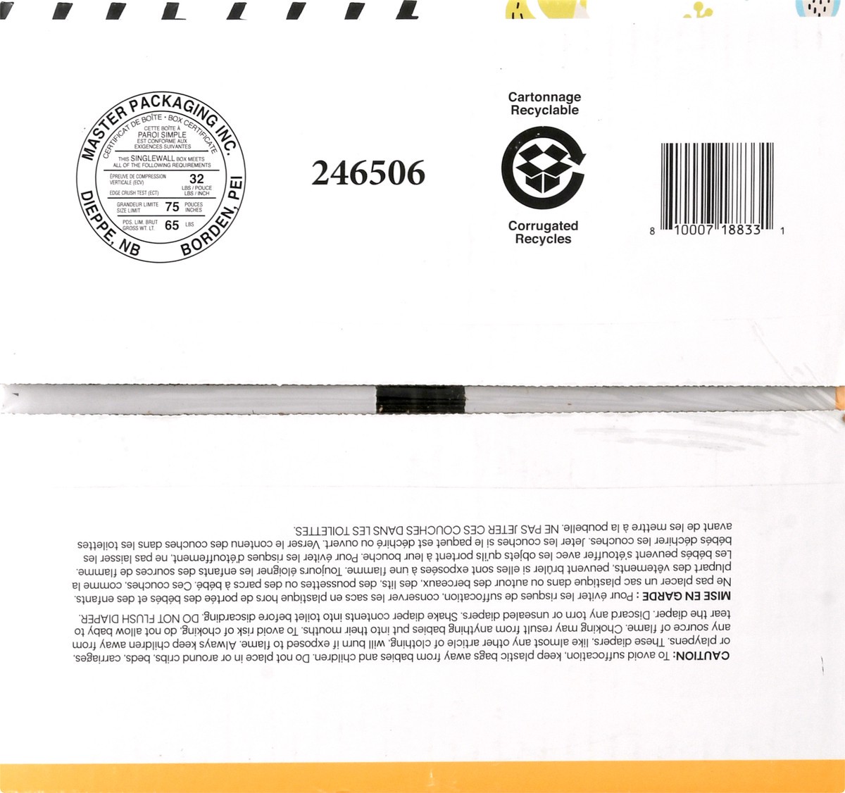 slide 4 of 9, Hello Bello 6 (Over 35 lb) Diapers 54 ea, 54 ct