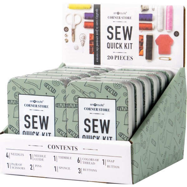 slide 2 of 2, Dm Merch Quick Sewing Kit Tin, 1 ct