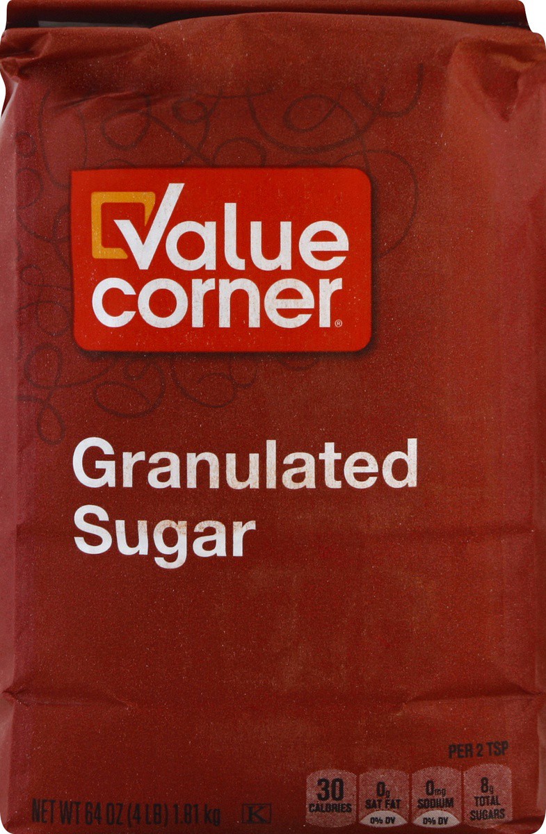 slide 4 of 7, Pantry Essentials Sugar Granulated, 4 lb