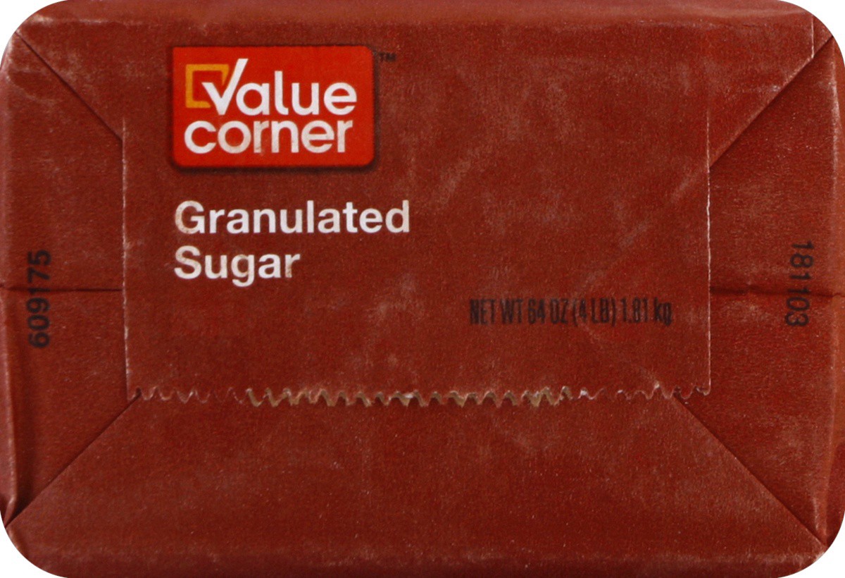 slide 5 of 7, Pantry Essentials Sugar Granulated, 4 lb