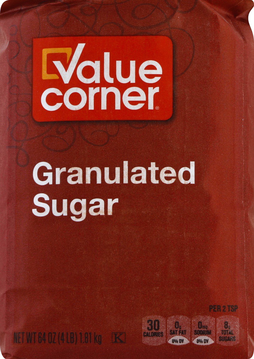 slide 3 of 7, Pantry Essentials Sugar Granulated, 4 lb