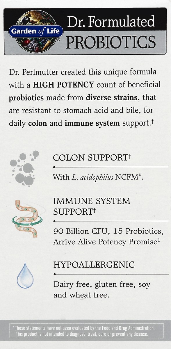 slide 4 of 4, Garden of Life Probiotics 30 ea, 30 ct