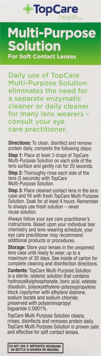 slide 3 of 13, Topcare Eye Solution, 4 oz