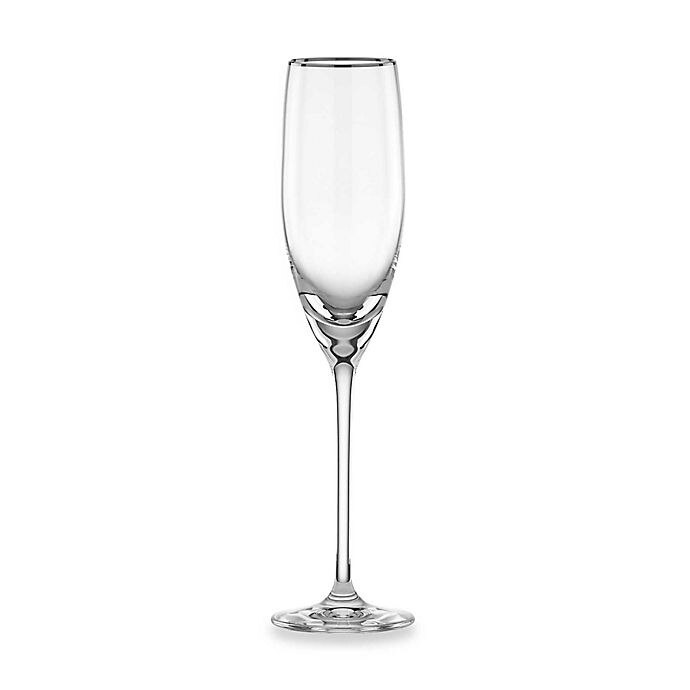 slide 2 of 2, Lenox Timeless Platinum Signature Toasting Flute, 1 ct