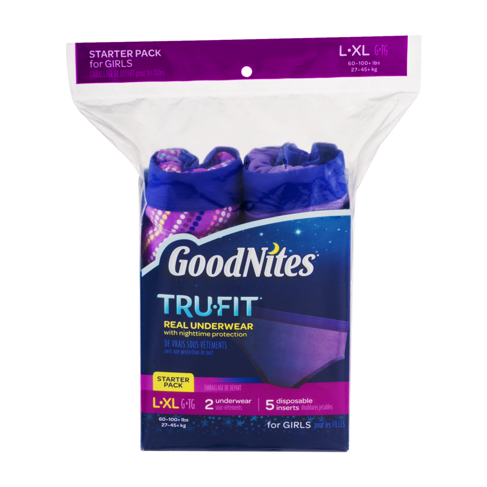 slide 1 of 1, GoodNites Tru-Fit, 7 ct