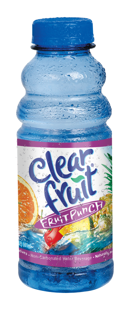 slide 1 of 1, Clear Fruit Clearfruit Fruit Punch Flavored Water Bottle, 20 fl oz