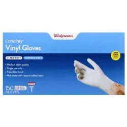 Walgreens Exam Glove Ultra Vinyl One Size