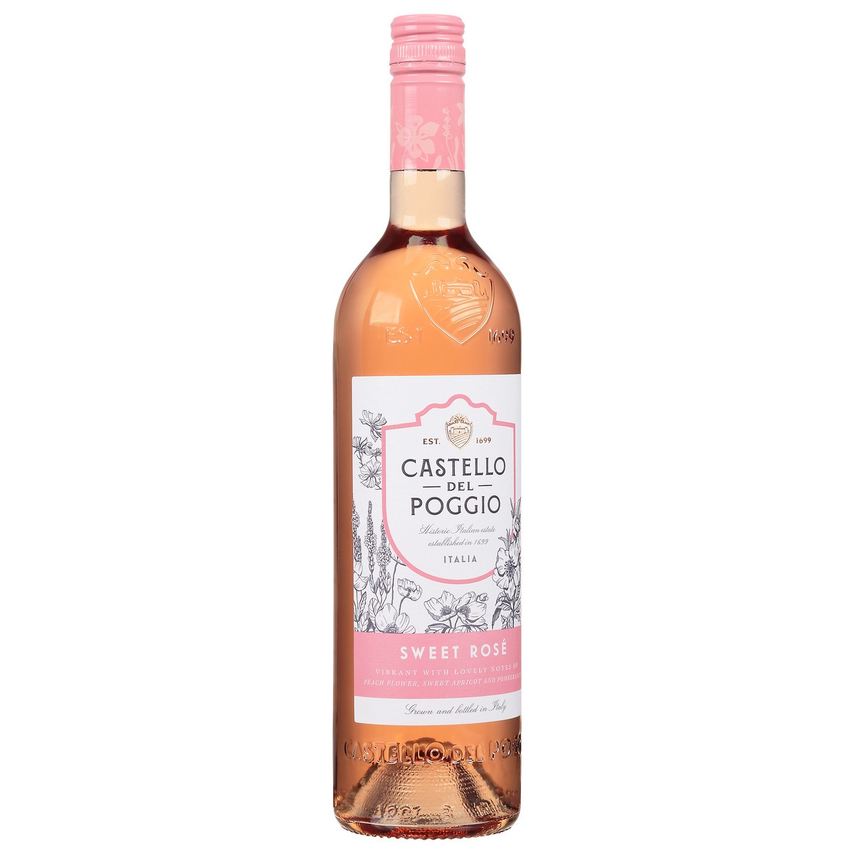 slide 8 of 9, Castello Del Poggio Zonin Sparkling Rose, 750 ml