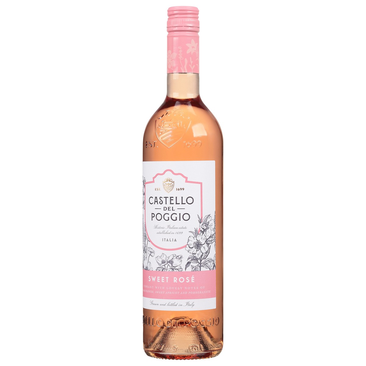 slide 9 of 9, Castello Del Poggio Zonin Sparkling Rose, 750 ml