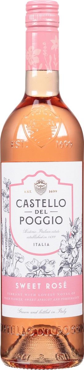 slide 7 of 9, Castello Del Poggio Zonin Sparkling Rose, 750 ml