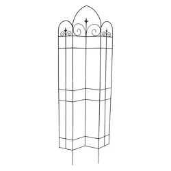 Panacea Black Offset Trellis - 72"