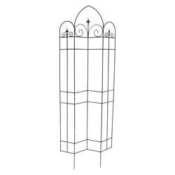 Panacea Black Offset Trellis - 72"