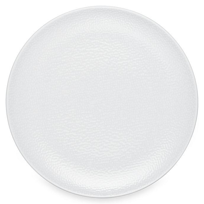 slide 1 of 2, Noritake White on White Snow Round Dinner Plate, 1 ct